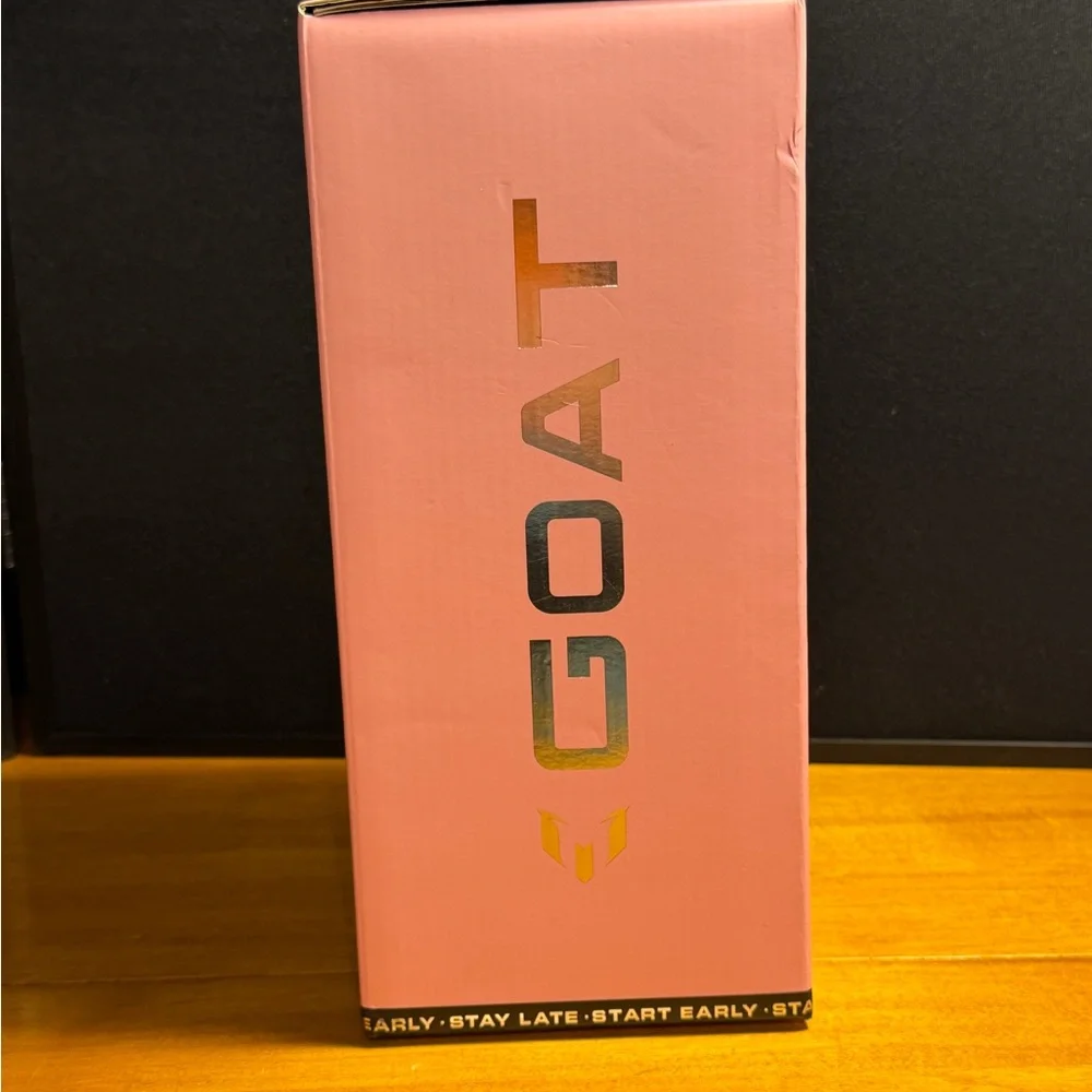 Pink Messi x Stanley Goat 40 Ounce Quencher Protour Flip Straw Tumbler - Picture 4 of 5